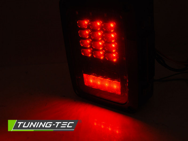 Voll LED Upgrade Design Rückleuchten für Chrysler Jeep Wrangler JK 07-18 schwarz